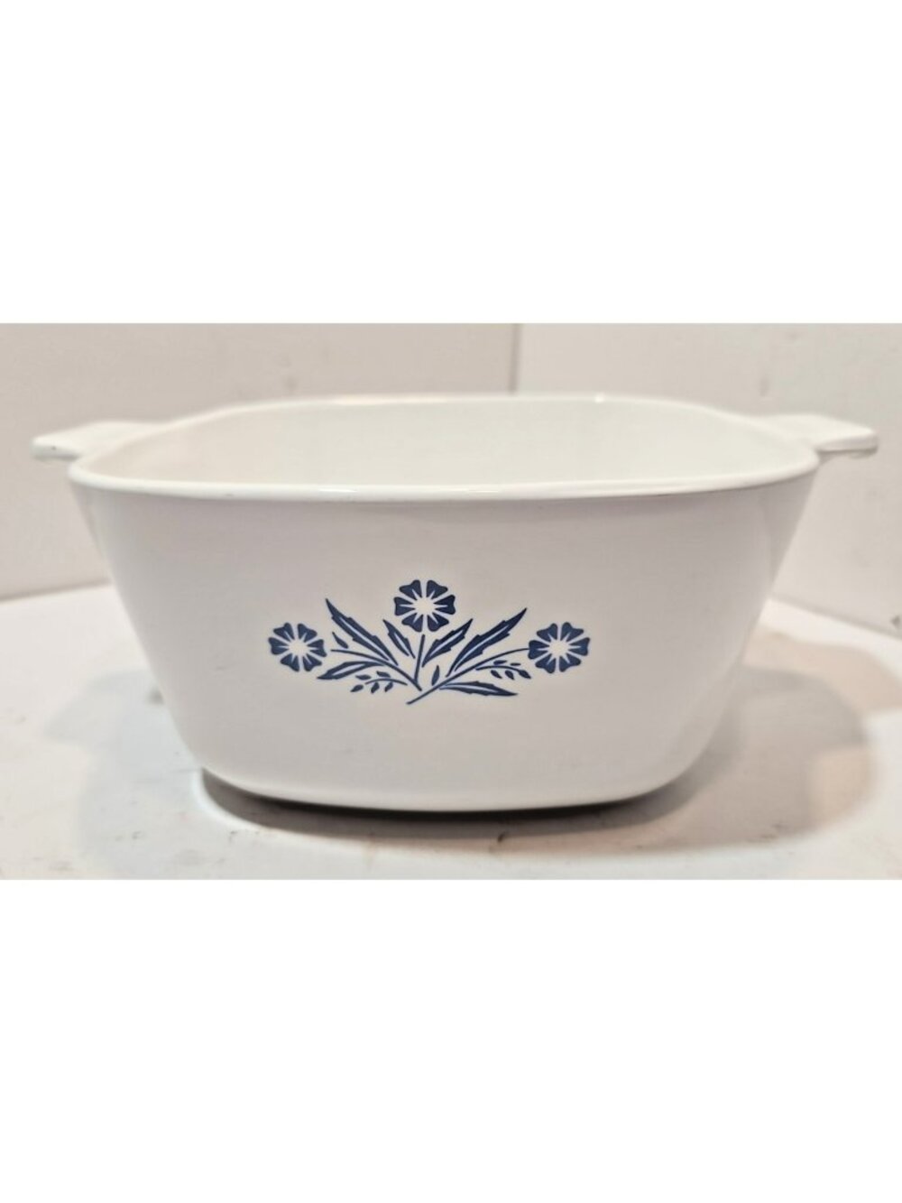 Corning Ware Blue Cornflower Square Casserole  P-1 3/4-B - 1 3/4 Quarts - No Lid